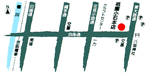 祇園小石MAP